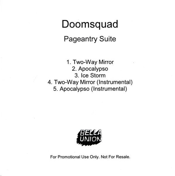 Doomsquad : Pageantry Suite (CDr, EP, Promo)