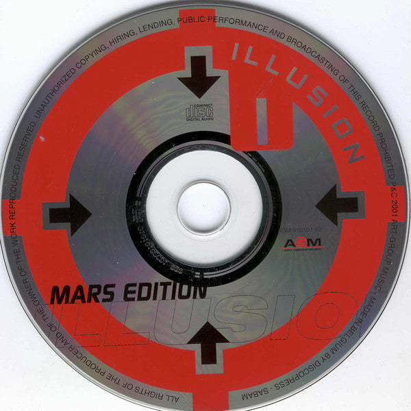 Various : Illusion 2001 - The Mars Edition (2xCD, Comp)