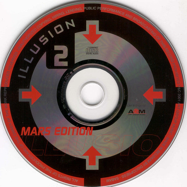 Various : Illusion 2001 - The Mars Edition (2xCD, Comp)