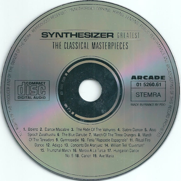 Ed Starink : Synthesizer Greatest - The Classical Masterpieces (CD, Album)