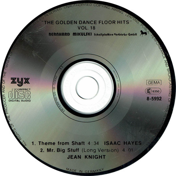 Isaac Hayes / Jean Knight : The Golden Dance-Floor Hits Vol. 18 (CD, Maxi, Car)