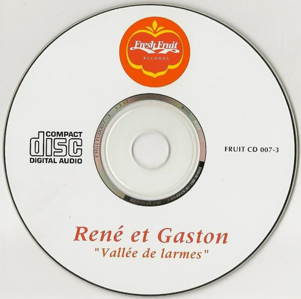 René Et Gaston : Vallée De Larmes (CD, Single)