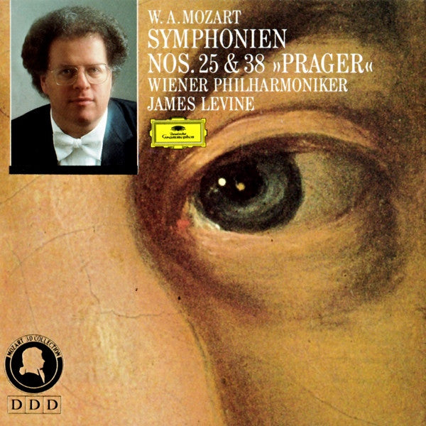 Wolfgang Amadeus Mozart - Wiener Philharmoniker, James Levine (2) : Symphonien Nos. 25 & 38 "Prague" (CD, Comp)