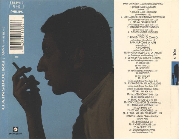 Serge Gainsbourg : Anna - Vol. 9 : 1967 • 1976 • 1980 (CD, Comp)