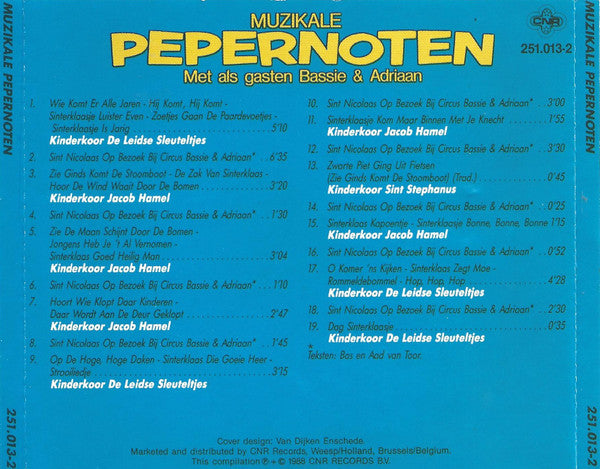 Bassie & Adriaan : Muzikale Pepernoten Met Als Gasten Bassie & Adriaan (CD)
