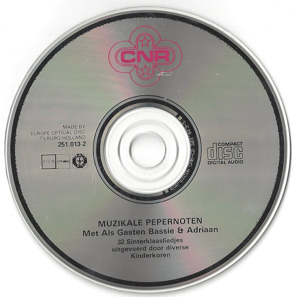 Bassie & Adriaan : Muzikale Pepernoten Met Als Gasten Bassie & Adriaan (CD)