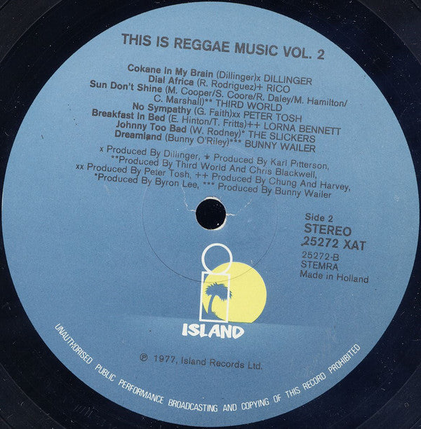 Various : This Is Reggae Music Vol. 2 (LP, Comp)