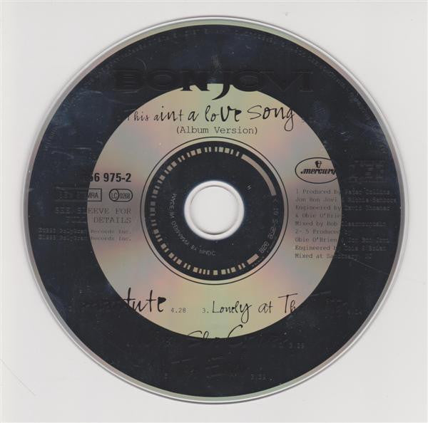 Bon Jovi : This Ain't A Love Song (CD, Maxi)