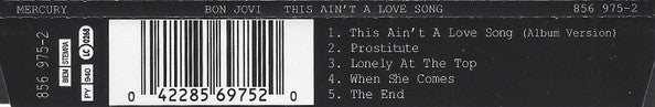 Bon Jovi : This Ain't A Love Song (CD, Maxi)