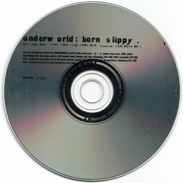 Underworld : Born Slippy .NUXX (Short) (CD, Single, CD2)