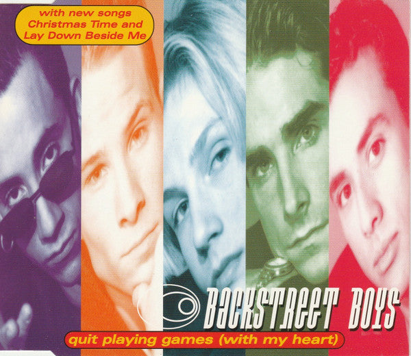 Backstreet Boys : Quit Playing Games (With My Heart) (CD, Maxi)