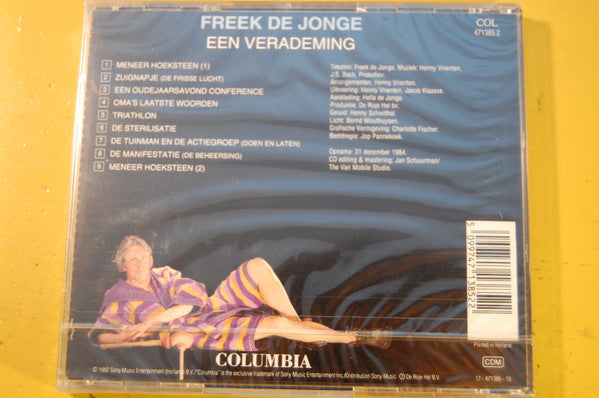 Freek de Jonge : Een Verademing (CD, Album)
