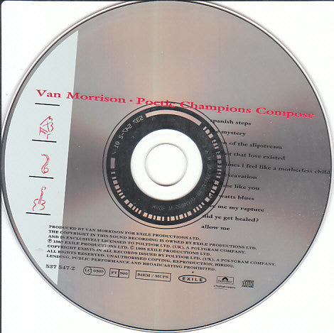 Van Morrison : Poetic Champions Compose (CD, Album, RE, RM)