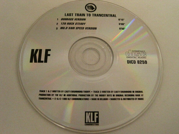 The KLF : Last Train To Trancentral (Meets The Moody Boys Uptown) (CD, Maxi)