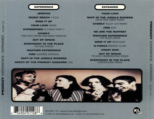 The Prodigy : Experience Expanded: Remixes & B-Sides (CD, Album, RM + CD, Comp)