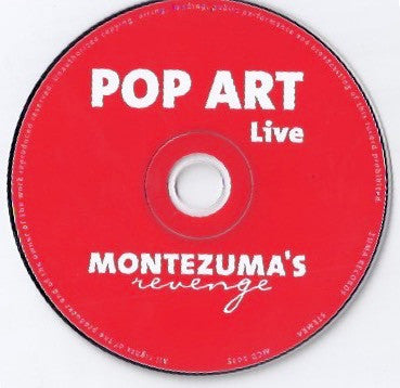 Montezuma's Revenge : Pop Art Live (CD, Album)