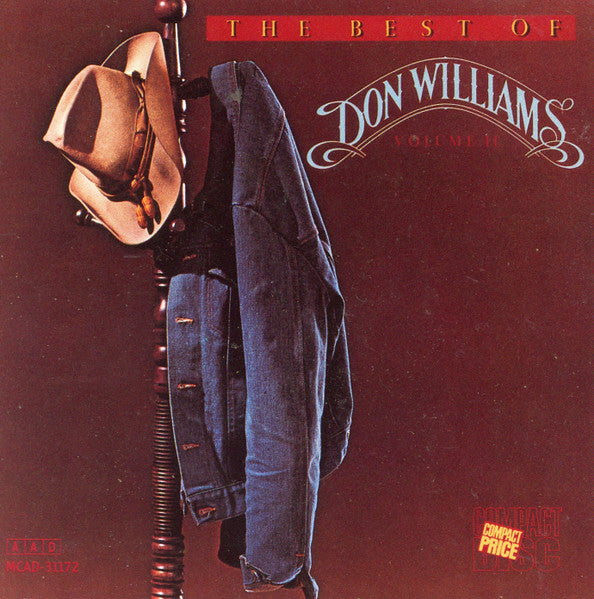 Don Williams (2) : The Best Of Don Williams Volume II (CD, Comp, RE)