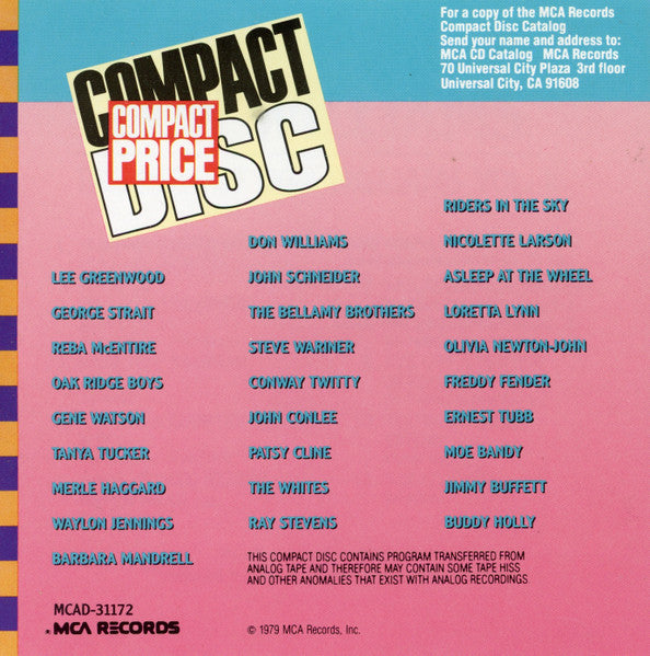 Don Williams (2) : The Best Of Don Williams Volume II (CD, Comp, RE)
