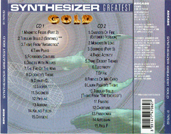 Ed Starink : Synthesizer Greatest Gold (2xCD, Comp)