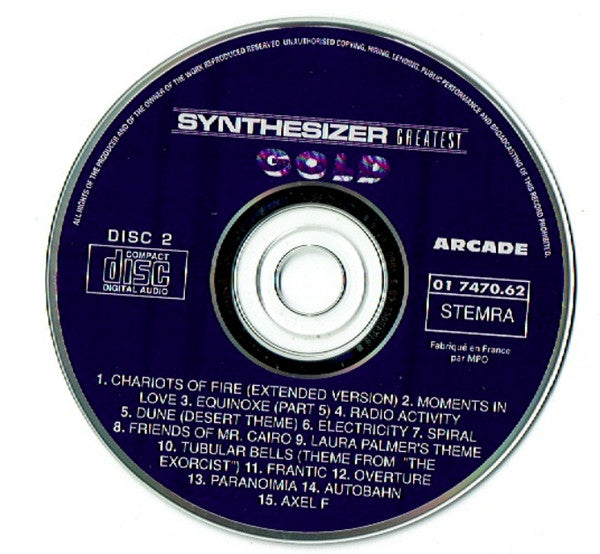 Ed Starink : Synthesizer Greatest Gold (2xCD, Comp)
