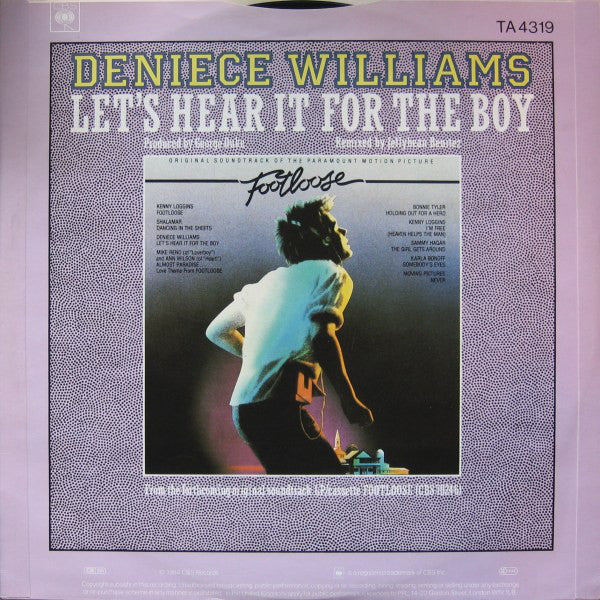 Deniece Williams : Let's Hear It For The Boy  (12")