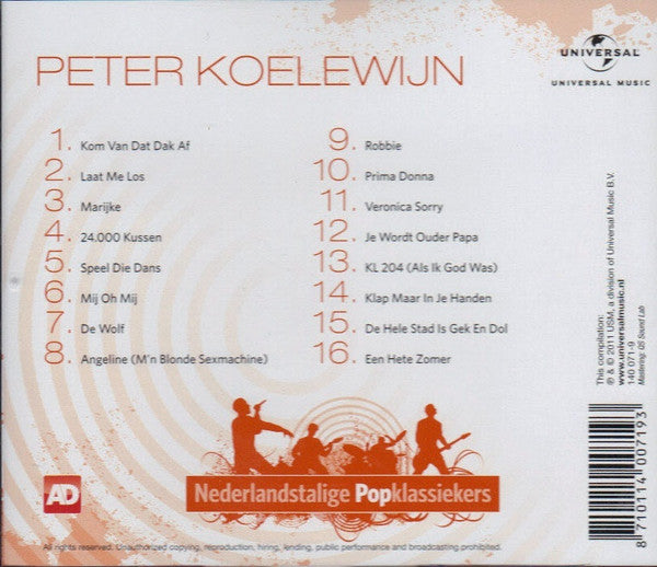 Peter Koelewijn : Nederlandstalige Popklassiekers (CD, Comp)