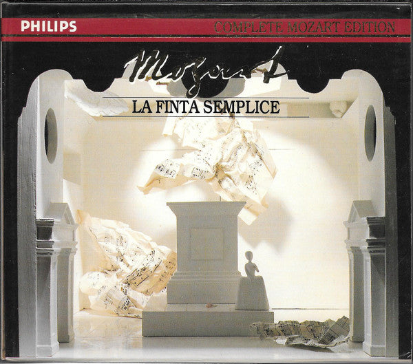 Wolfgang Amadeus Mozart : La Finta Semplice  (2xCD, Album + Box, Sli)