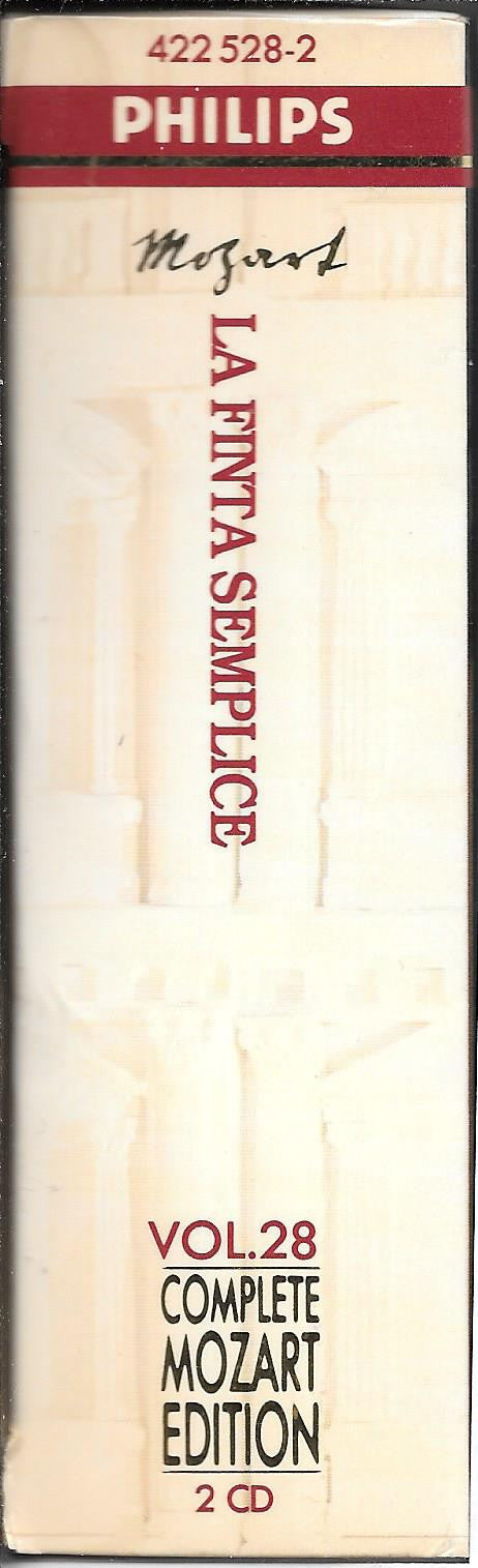 Wolfgang Amadeus Mozart : La Finta Semplice  (2xCD, Album + Box, Sli)