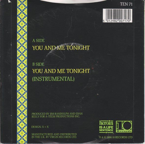 Aurra : You And Me Tonight (7", Single)