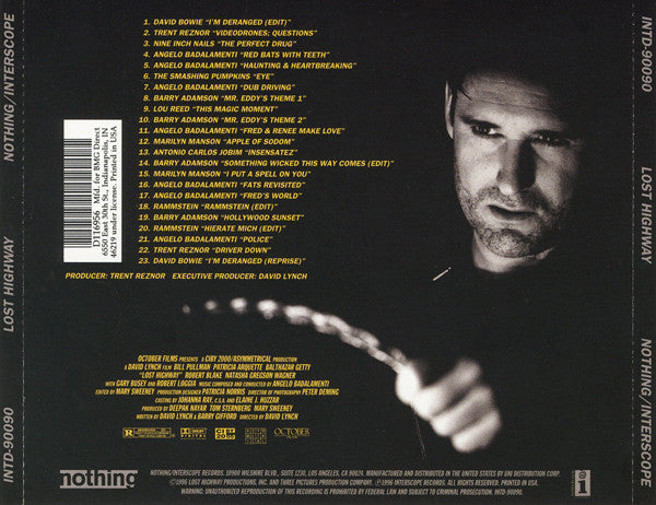 Various : Lost Highway (CD, Comp, Club, RE)