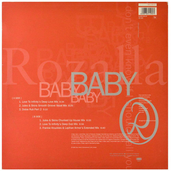 Rozalla : Baby (12")