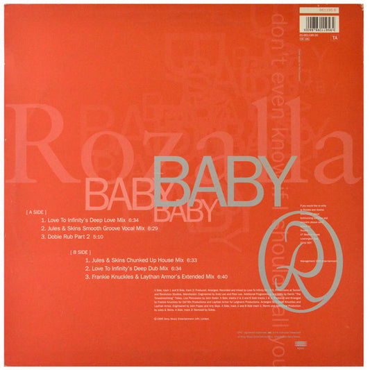 Rozalla : Baby (12")