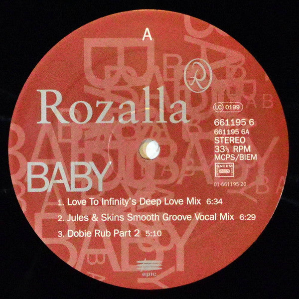 Rozalla : Baby (12")