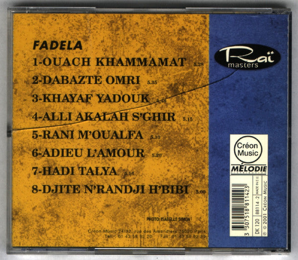 Chaba Fadela : Ouach Khammamat (CD, Album)