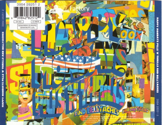 Happy Mondays : Pills 'N' Thrills And Bellyaches (CD, Album, RE)