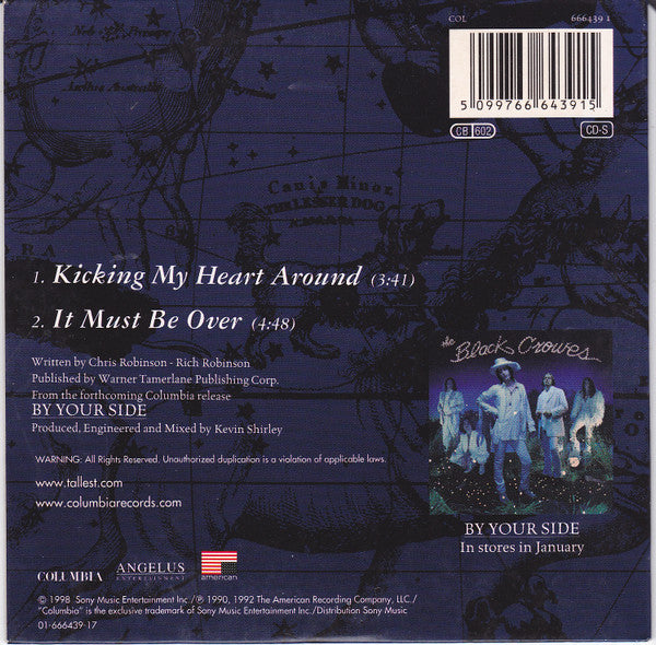 The Black Crowes : Kicking My Heart Around (CD, Single)