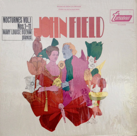 John Field (2) : Mary Louise Boehm : Nocturnes Vol. 1 (Nos. 1-11) (LP, Album)
