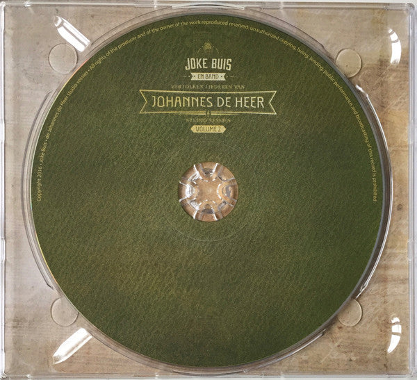 Joke Buis : De Johannes De Heer Studio Sessies Volume 2 (CD, Album)