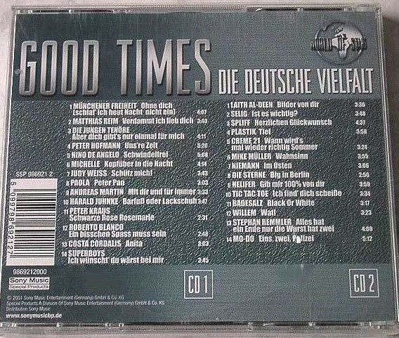 Various : Good Times - Die Deutsche Vielfalt (2xCD, Comp)