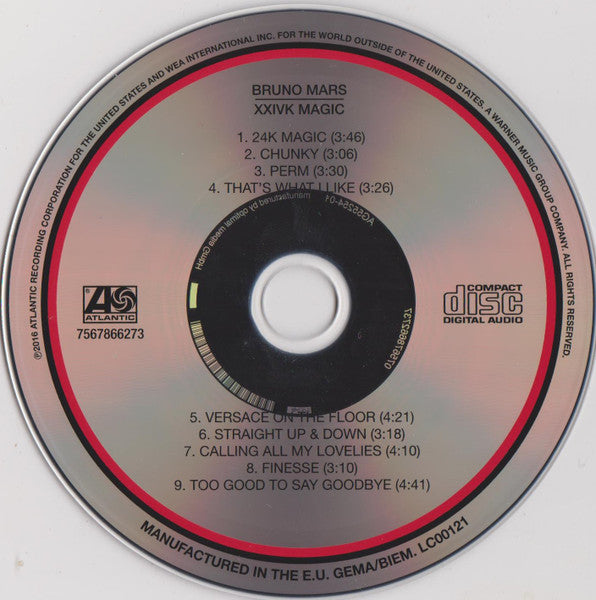 Bruno Mars : XXIVK Magic (CD, Album)