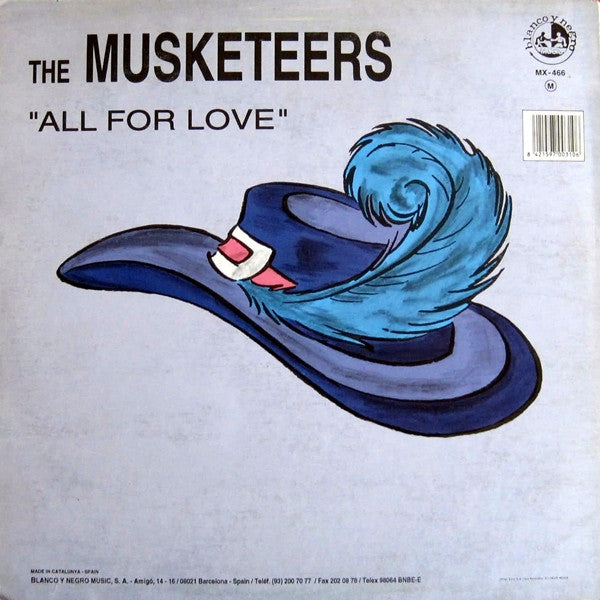The Musketeers (2) : All For Love (12")