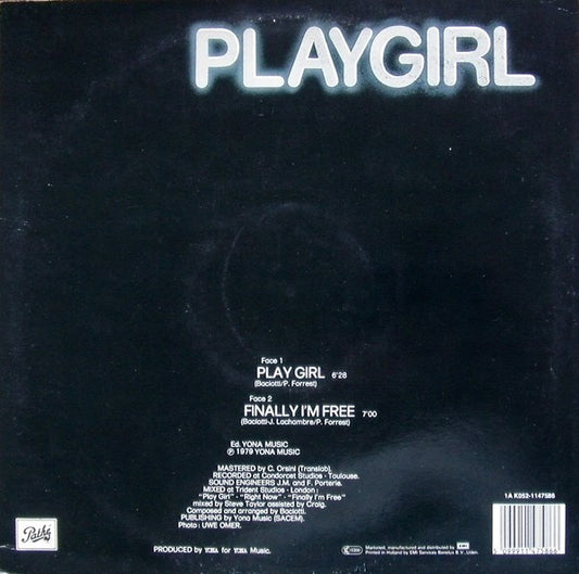 La Velle : Playgirl (12")