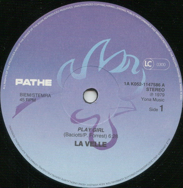 La Velle : Playgirl (12")