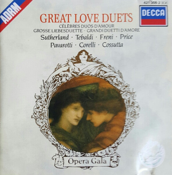 Various : Great Love Duets • Célèbres Duos D'Amour • Grosse Liebesduette • Grandi Duetti D'Amore (CD, Comp)