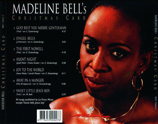 Madeline Bell : Madeline Bell's Christmas Card (CD, Album)