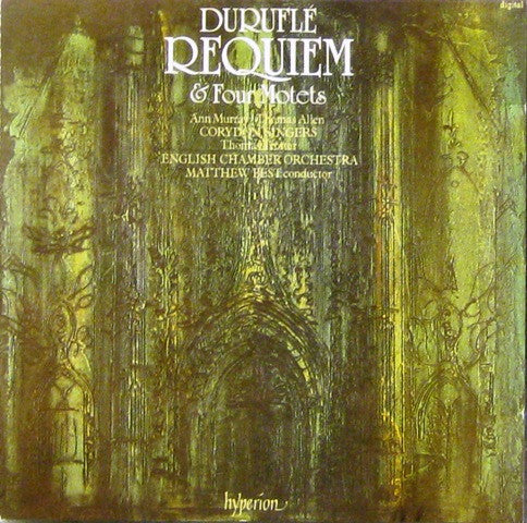 Maurice Duruflé, English Chamber Orchestra, Matthew Best (2) : Requiem & Four Motets (CD, Emp)