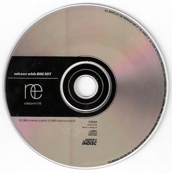 Nitzer Ebb : Big Hit (CD, Album)