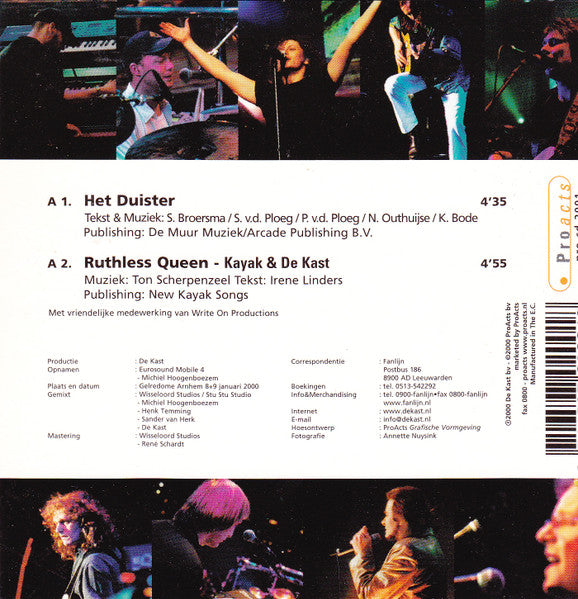 De Kast : Het Duister (CD, Single)