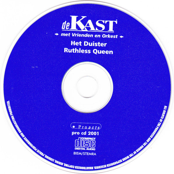 De Kast : Het Duister (CD, Single)