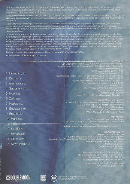 Mercan Dede : Nefes (CD, Album, Dig)